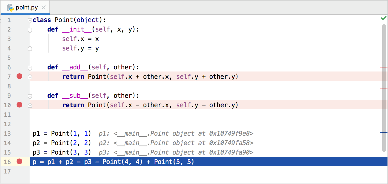 デバッグ: インライン変数ビュー Debugging: inline variables view