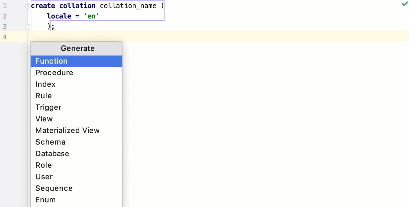 Generating code