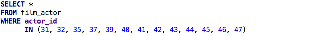 値をコピーしてクエリに貼り付ける Copy values and paste them into the query