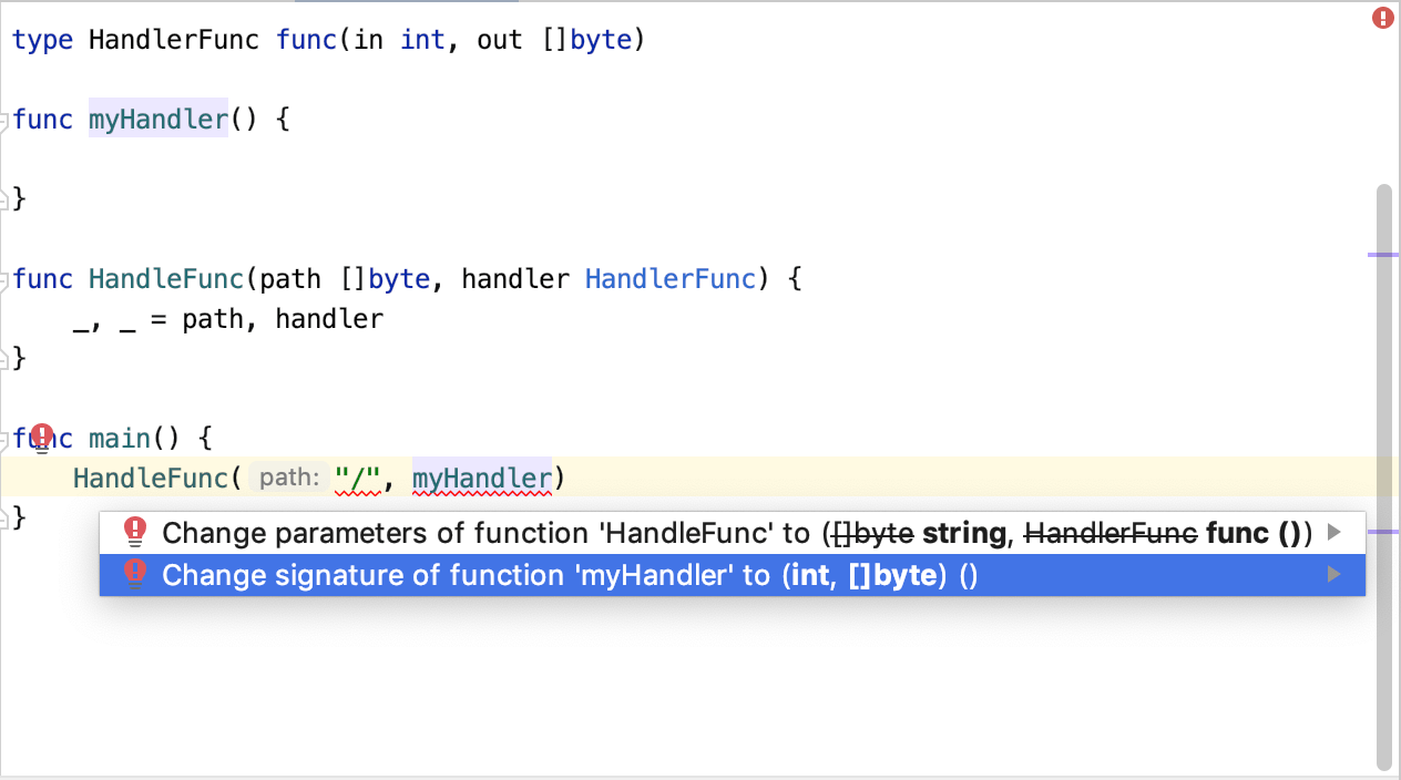 不足しているパラメーターを追加する Add missing parameters