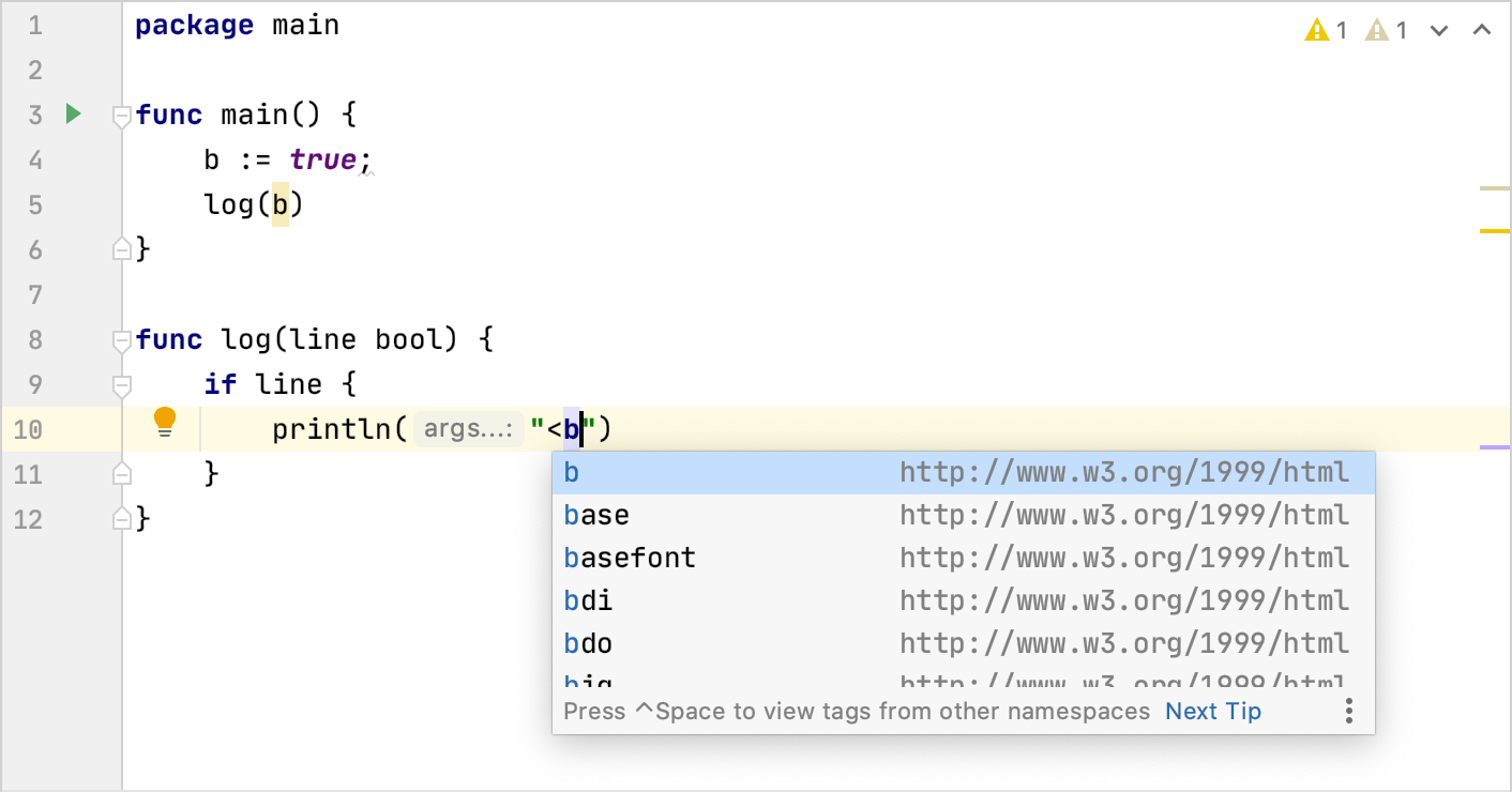 Goテンプレートのサポート Support for Go templates