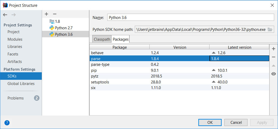 Python パッケージをインストール アンインストール およびアップグレードする 公式ヘルプ Intellij Idea