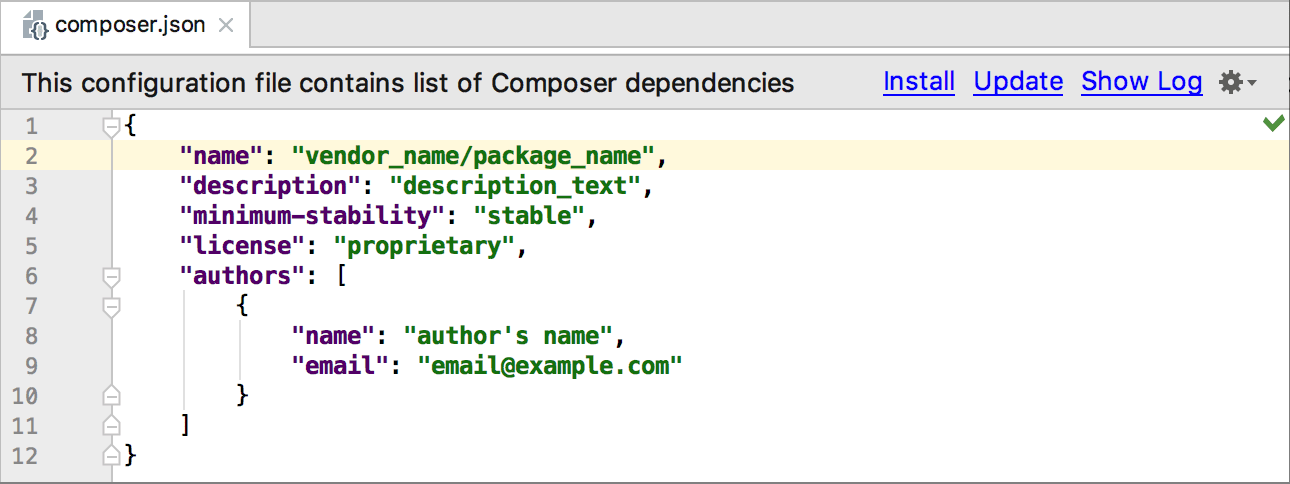 Файлы composer json не должны быть общедоступными