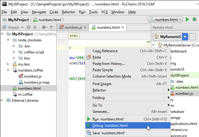 デバッグを開始する Start debugging