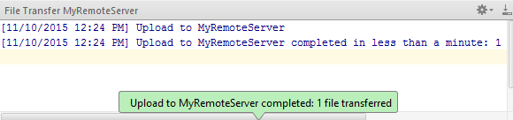 結果をアップロードする Upload results
