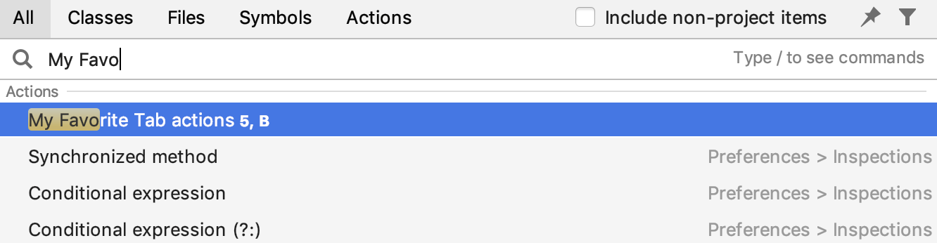 どこでも検索ウィンドウ The search everywhere window