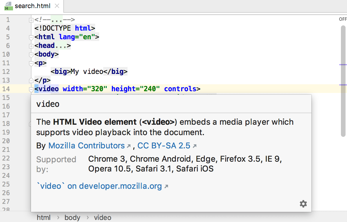 HTML クイックドキュメント : 互換性のあるブラウザがリストされています HTML quick documentation: compatible browsers are listed