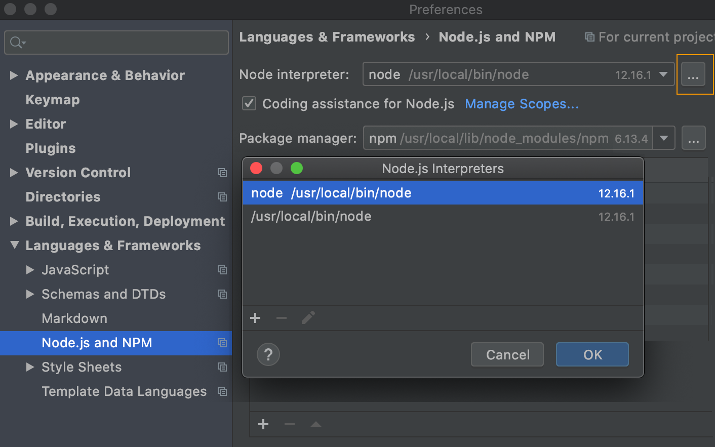 where is localhost node js windows