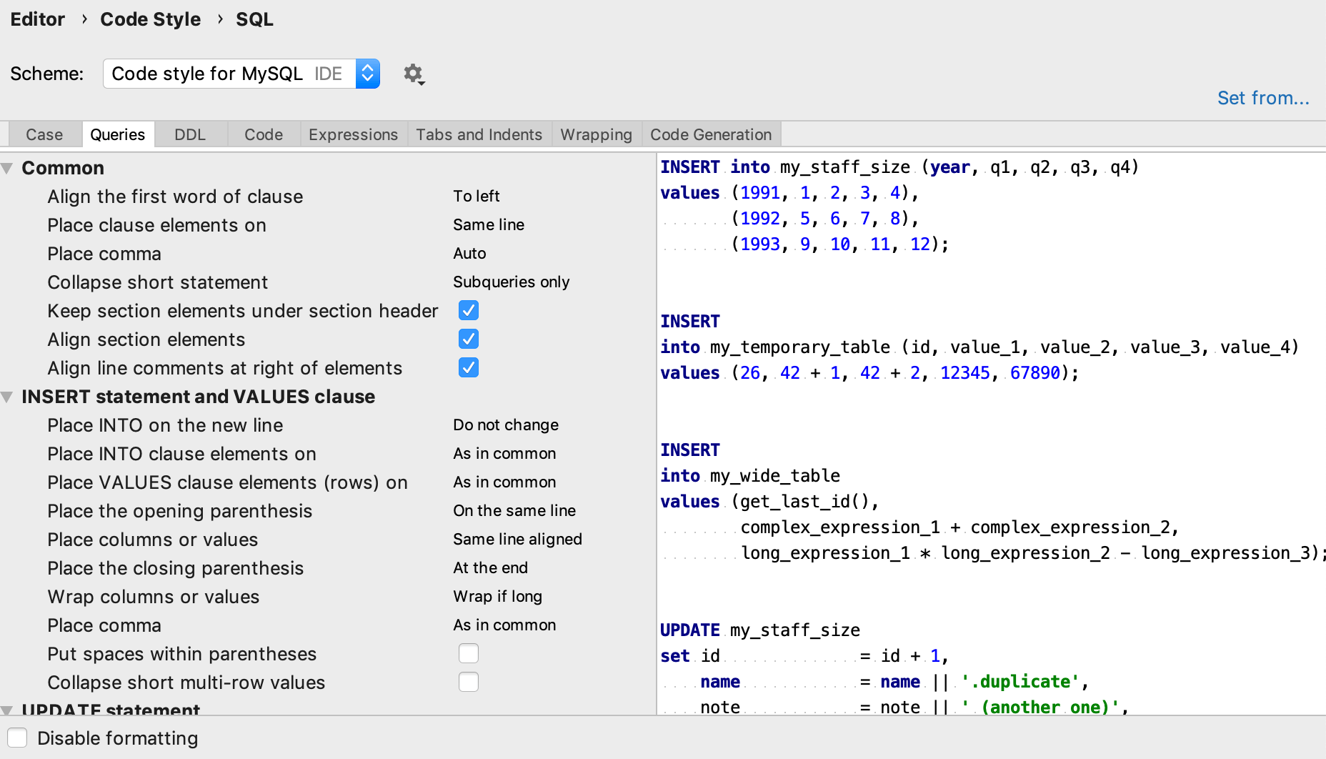 datagrip sql datagrip sql
