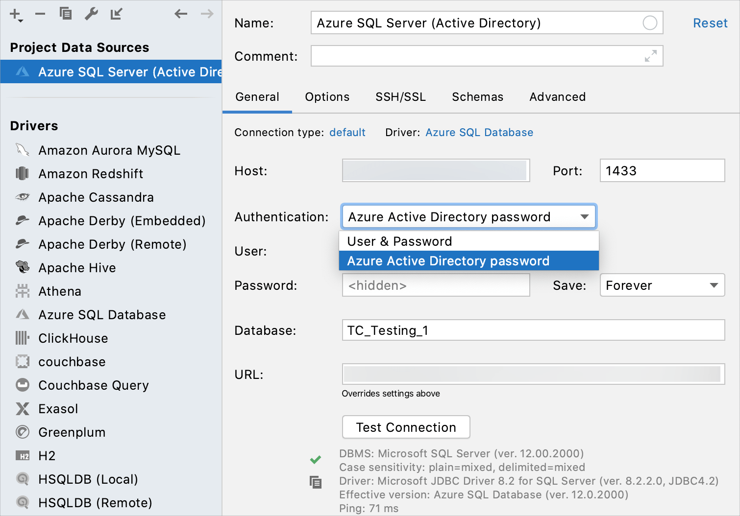 Azure SQL Database との統合 Integration with Azure SQL Database