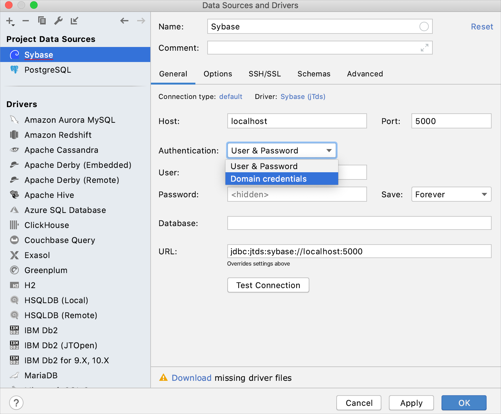 Sybase ASE との統合 Integration with Sybase ASE