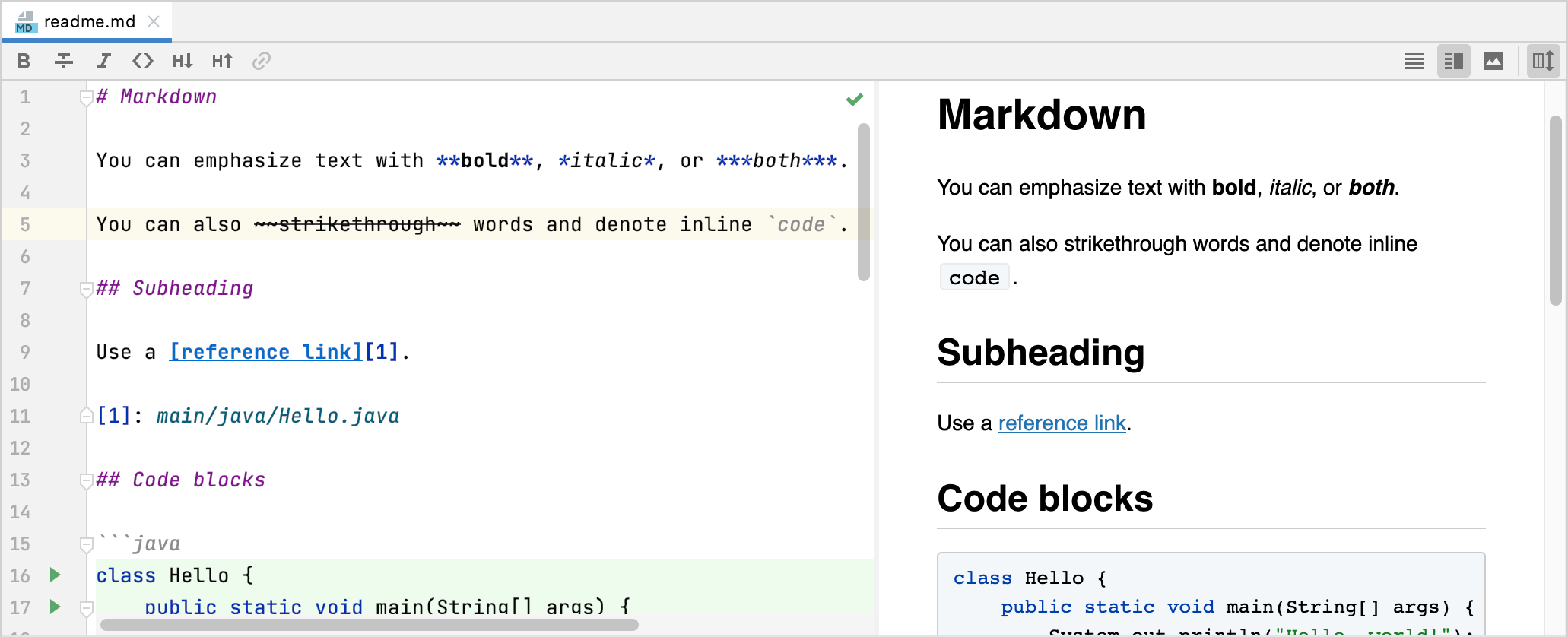 GitHub レンダリングスタイルに似たカスタム CSS を使用した Markdown プレビュー Markdown preview with a custom CSS that resembles GitHub rendering style