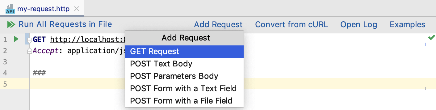 HTTP リクエストを追加する Add an HTTP request