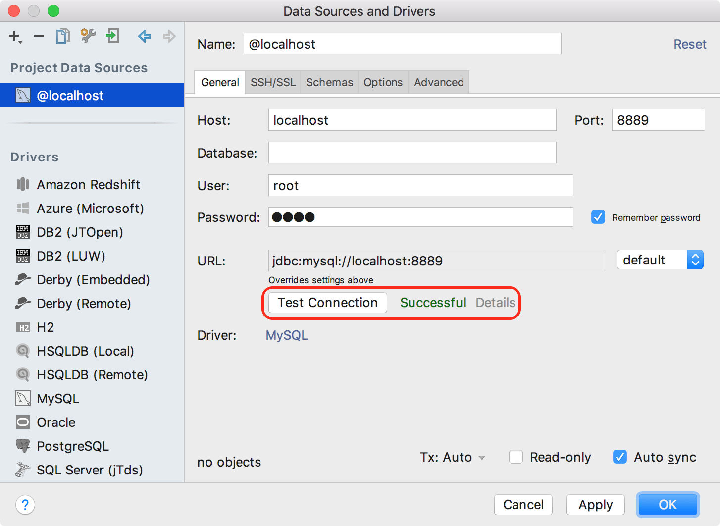 データソースのプロパティ Data source properties