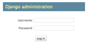ログインページ login page