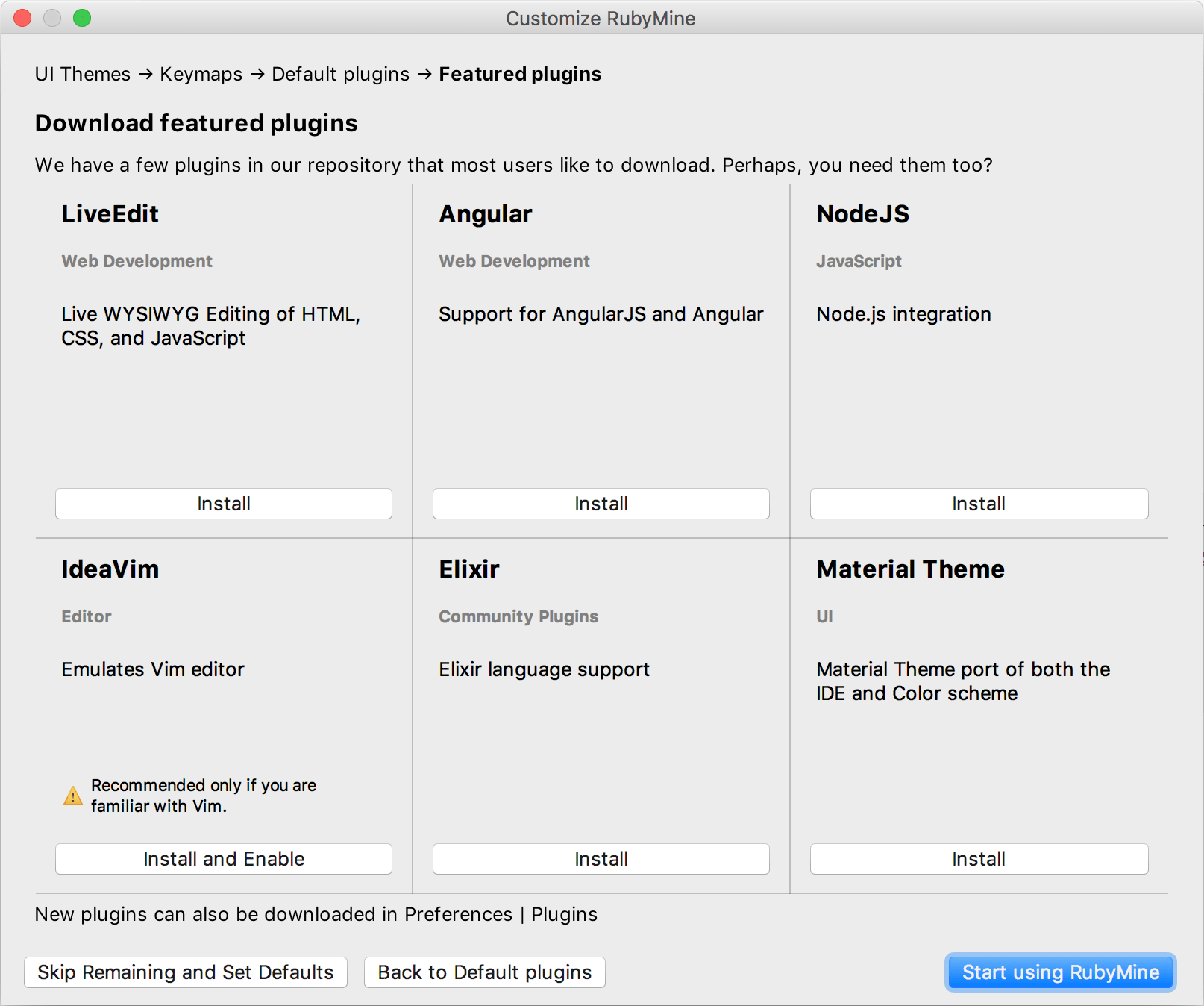 追加のプラグインをインストールする Install additional plugins