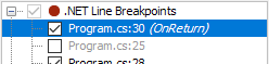 JetBrains Rider: ブレークポイントに名前を付ける JetBrains Rider: assigning a name to a breakpoint