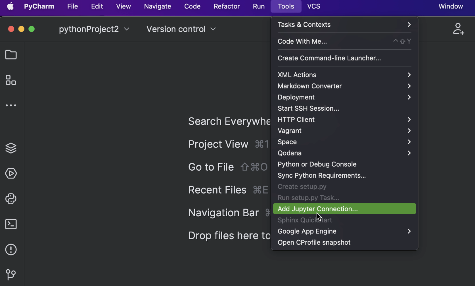 Connect to the remote Jupyter servers