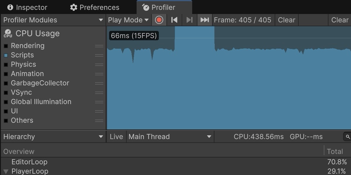 Unity Profiler integration